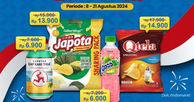 Promo Indomaret Super Hemat sampai 21 Agustus 2024, Es Krim-Permen Beli 2 Gratis 1