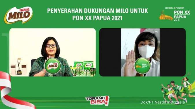 Nestle Milo Resmi Jadi Official Sponsor PON XX Papua 2021