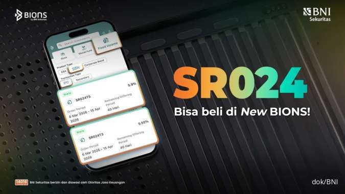 BNI Sekuritas Tawarkan Investasi di Surat Berharga Negara Syariah SR024