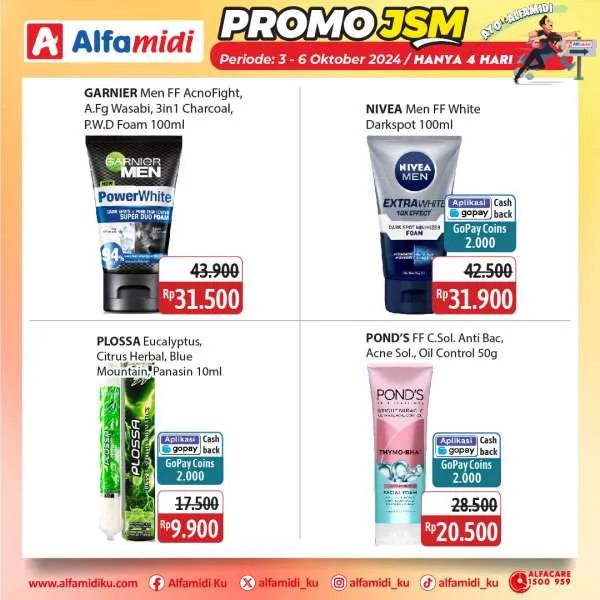 Promo JSM Alfamidi Hanya 4 Hari Periode 3-6 Oktober 2024