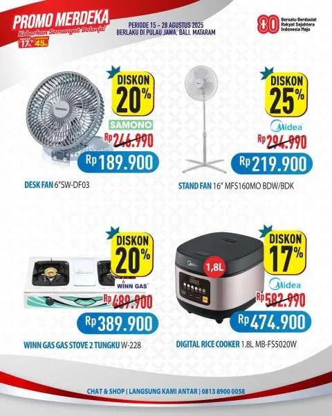 Promo Merdeka Hypermart Periode 15-18 Agustus 2025