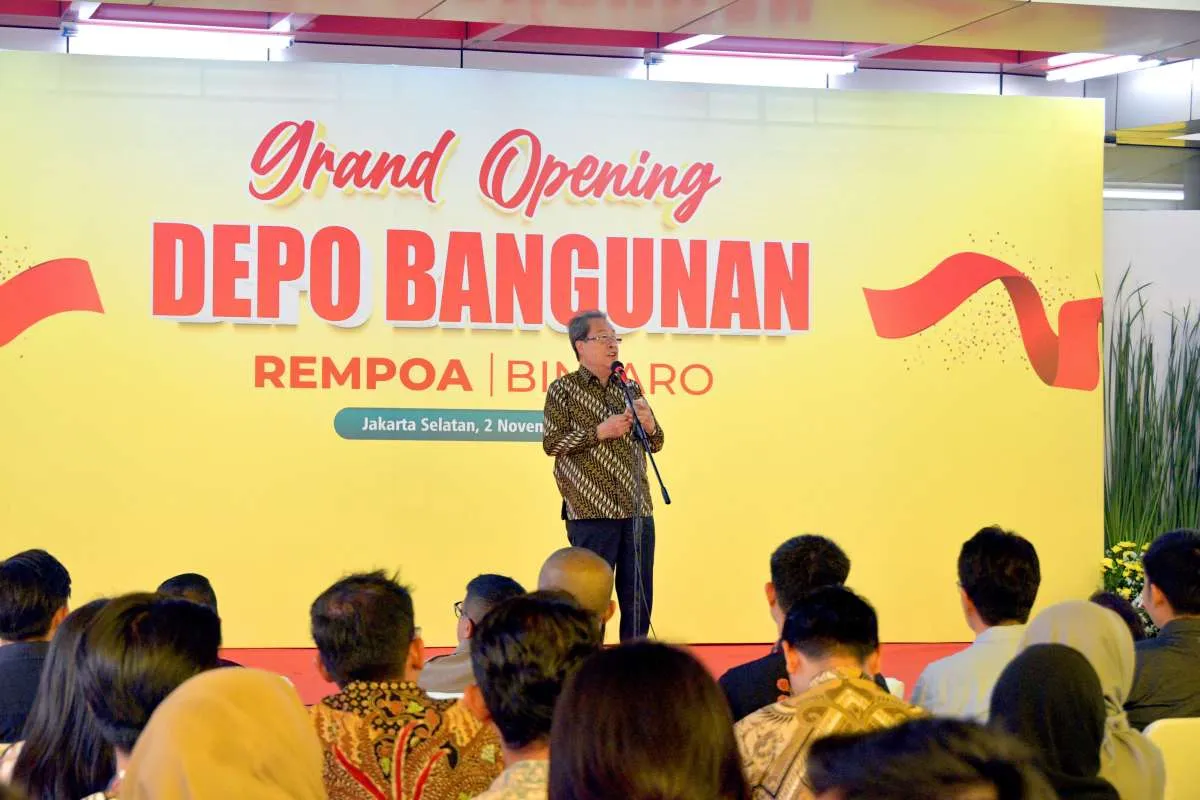 Pembukaan Gerai Depo Bangunan Rempoa