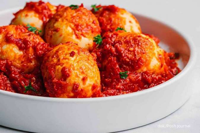 Resep Telur Balado Spesial Khas Minangkabau, Mudah Ditiru!