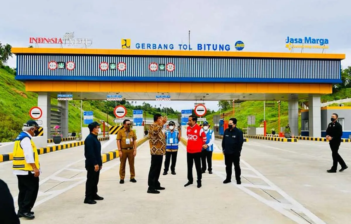Jokowi: Jalan Tol Manado-Bitung Tuntas dan Siap Dimanfaatkan