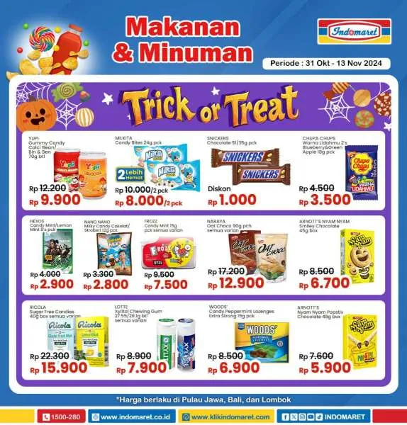 Promo Indomaret Super Hemat Periode 31 Oktober-13 November 2024