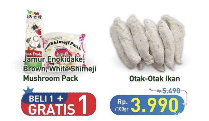 Jamur Beli 1 Gratis 1, Cek Promo Hypermart Weekday Periode 3-5 Desember 2024