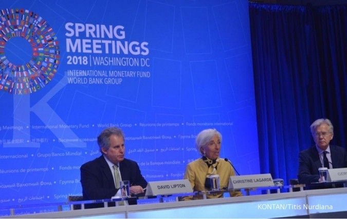 Risiko ekonomi global naik, inilah tiga rekomendasi IMF