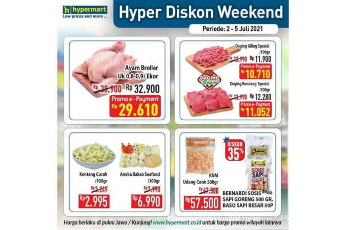 Promo JSM Hypermart 2-5 Juli 2021, Hyper Diskon Weekend!
