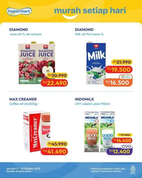 Promo JSM Hypermart Hyper Diskon Weekend Periode 17-20 Oktober 2025