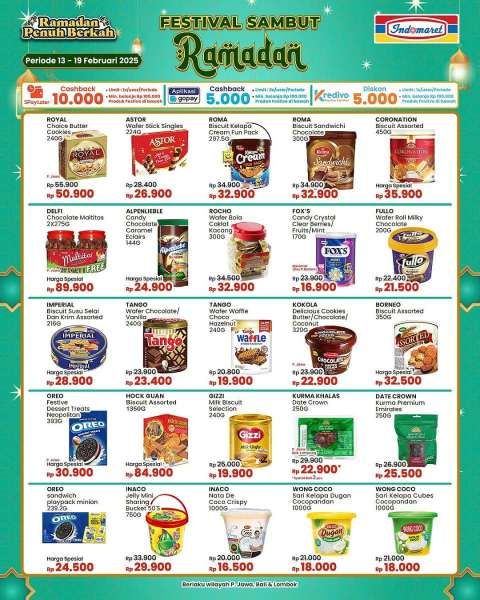 Promo Indomaret Sambut Ramadan 13-19 Februari 2025