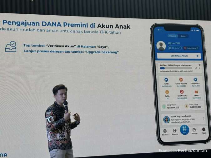 Anak 13 Tahun Sudah Bisa Punya Akun DANA Premium, Ini Caranya