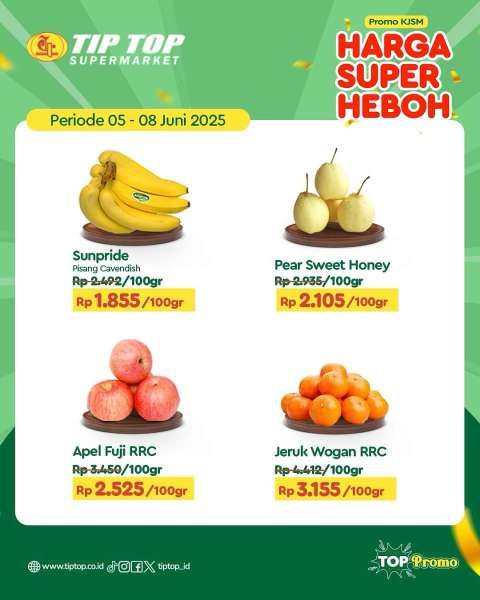 Promo KJSM Tip Top 5-8 Juni 2025