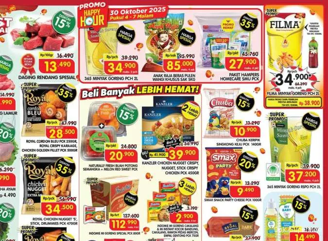 Promo Superindo Hari Ini 27-30 Oktober 2025, Mangga Harum Manis Super Diskon 35%