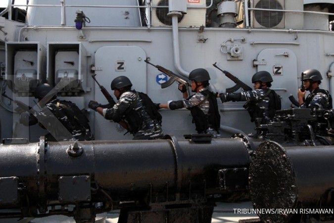 Gelar latihan tempur dengan Perancis di Selat Sunda, TNI AL menurunkan 3 kapal perang