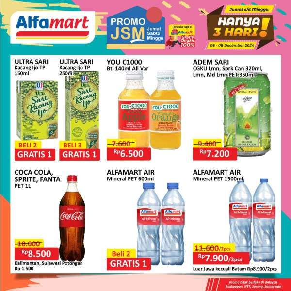 Promo JSM Alfamart Weekend 6-8 Desember 2024