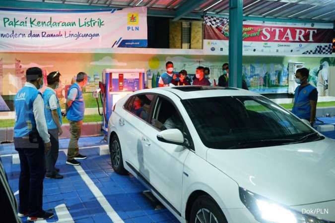 PLN dirikan stasiun pengisian kendaraan listrik umum (SPKLU) di Tol Trans Sumatera