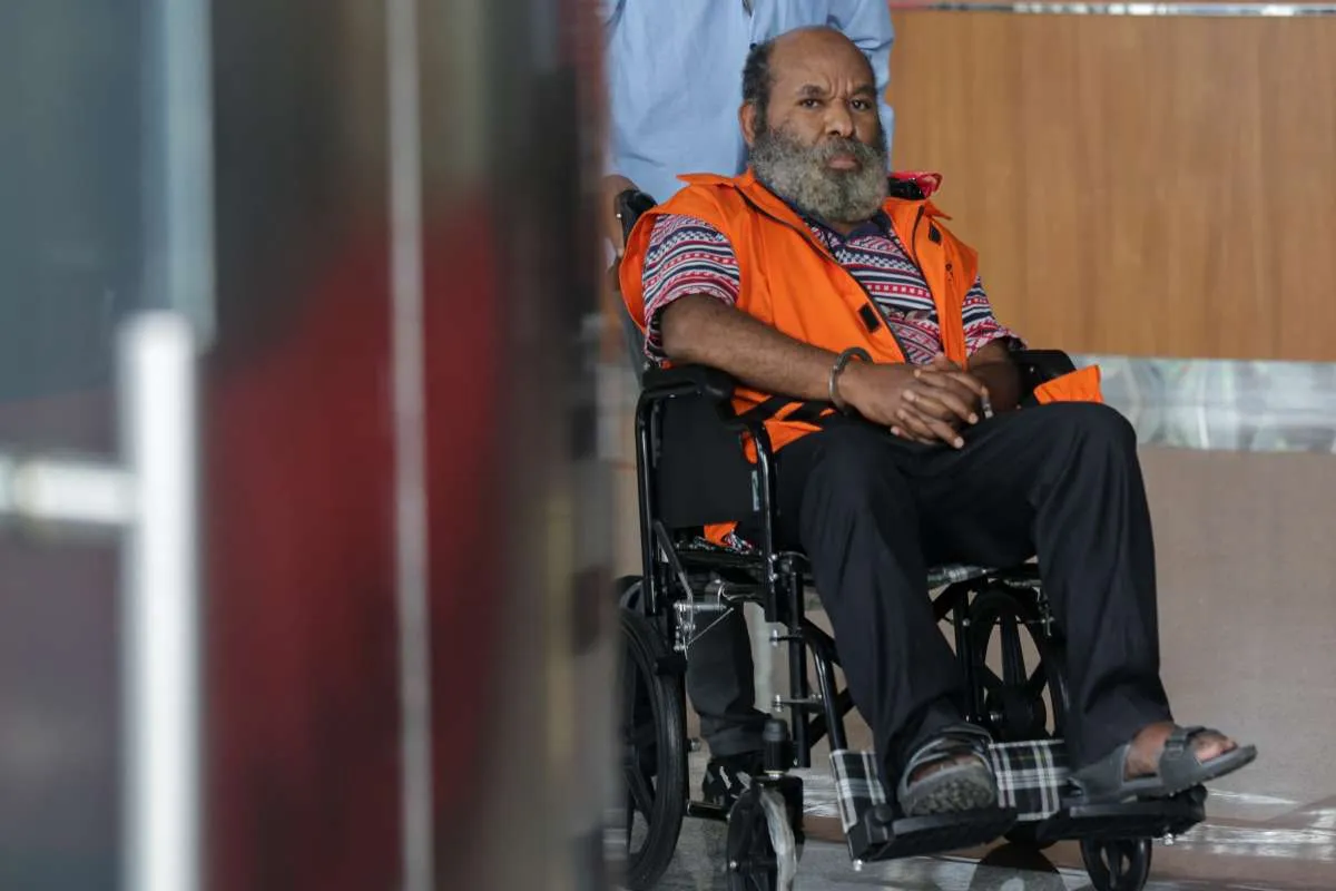 Hakim Batal Bacakan Putusan Karena Lukas Enembe Dirawat di RSPAD