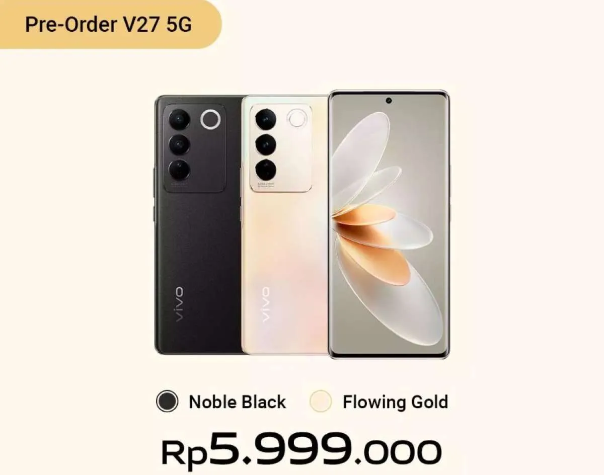 Vivo V27 5G: Spesifikasi dan Harganya di Indonesia