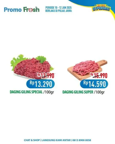 Promo Hypermart Hyper Diskon Weekday Periode 10-12 Juni 2025