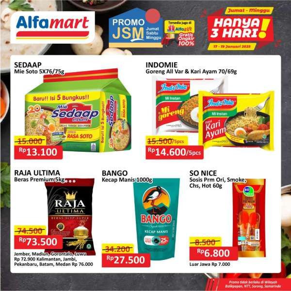 Promo JSM Alfamart 17-19 Januari 2025