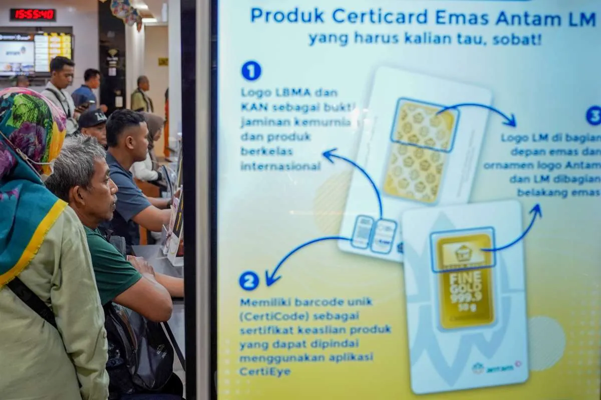 Cara Jual Beli Emas Antam dan UBS di Galeri 24, Pegadaian, sampai Gerai UBS