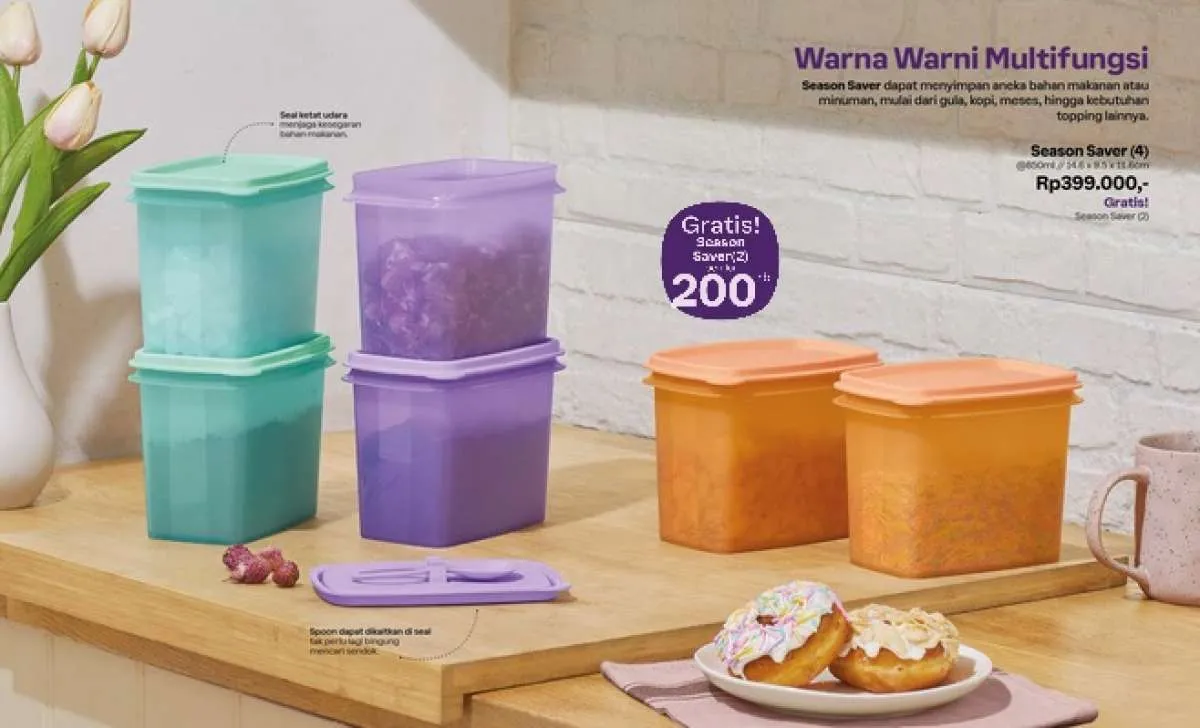 Silakan Dipilih, Ini Produk Murah Di Katalog Promo Tupperware Januari 2024