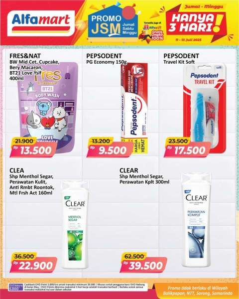 Promo JSM Alfamart 11-13 Juli 2025