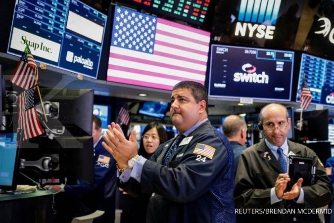 Dow Jones dan S&P 500 mengukir reli tujuh bulan 