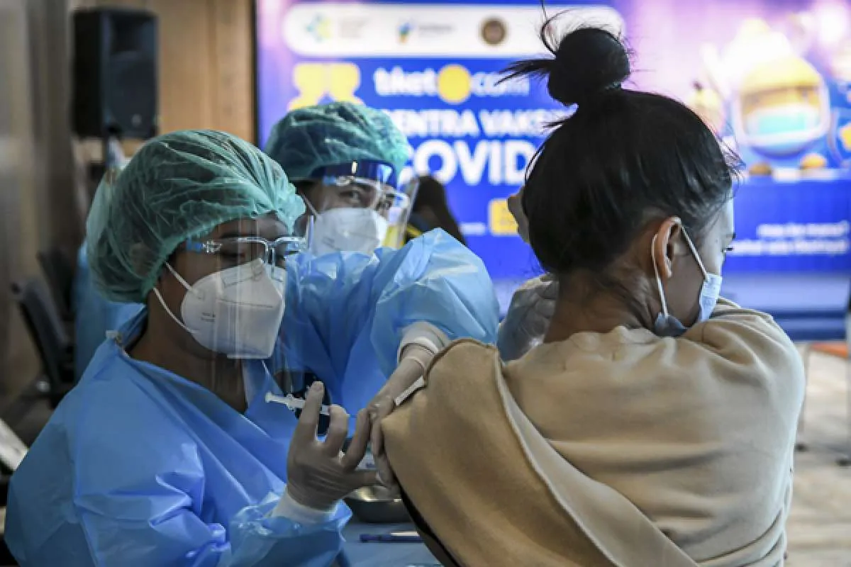 UPDATE Vaksinasi Covid-19, Senin (14/6): Vaksinasi pertama capai 11,25% target