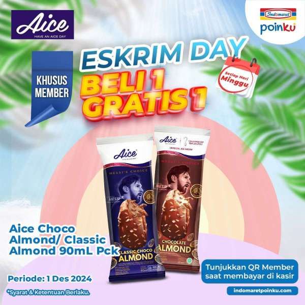 Promo Indomaret Es Krim Day 1 Desember 2024