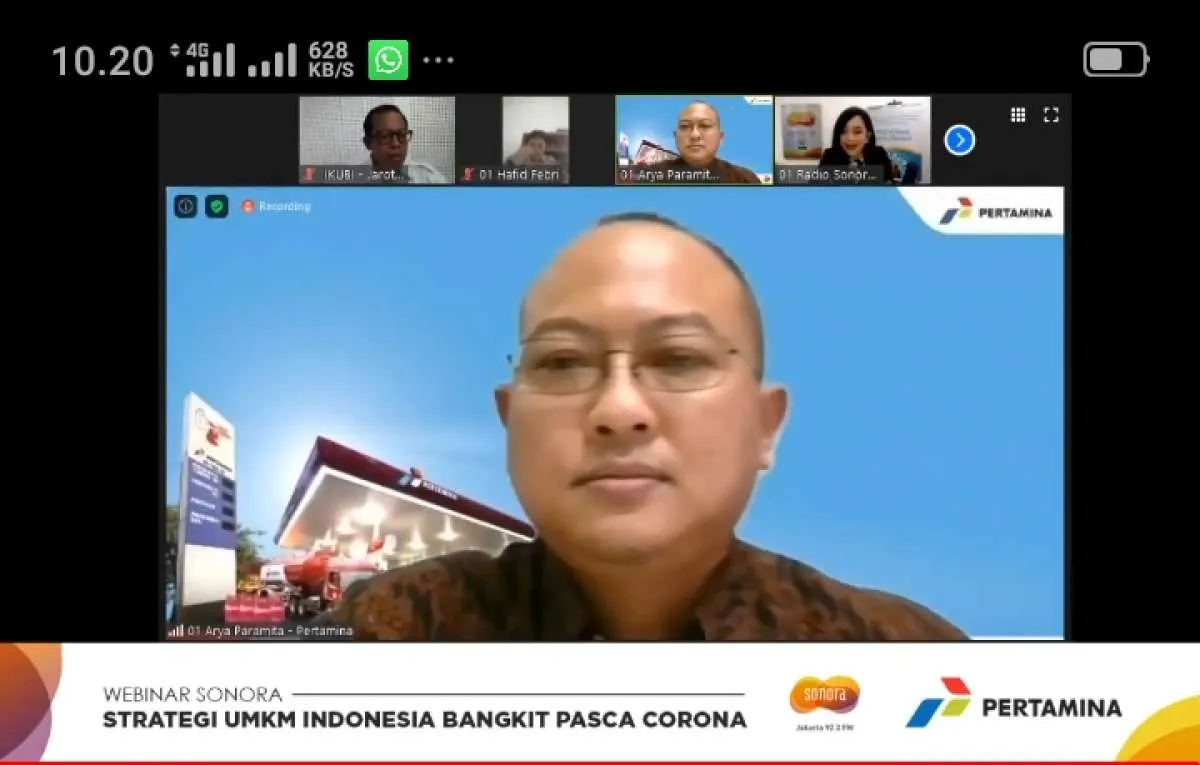Arya Paramita VP CSR Pertamina: UKM Binaan kami berhasil switch bisnis saat pandemi