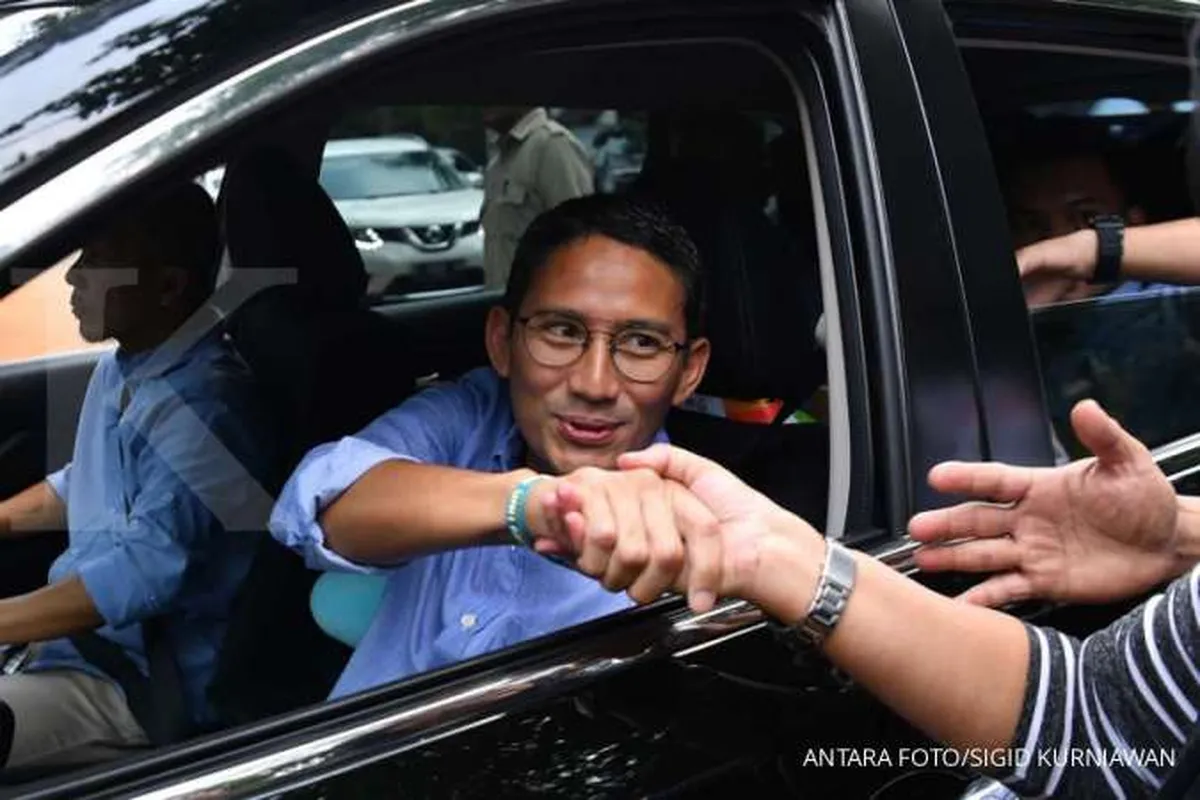 Kata Sandiaga Uno menanggapi kabar tawaran kursi bos BUMN 