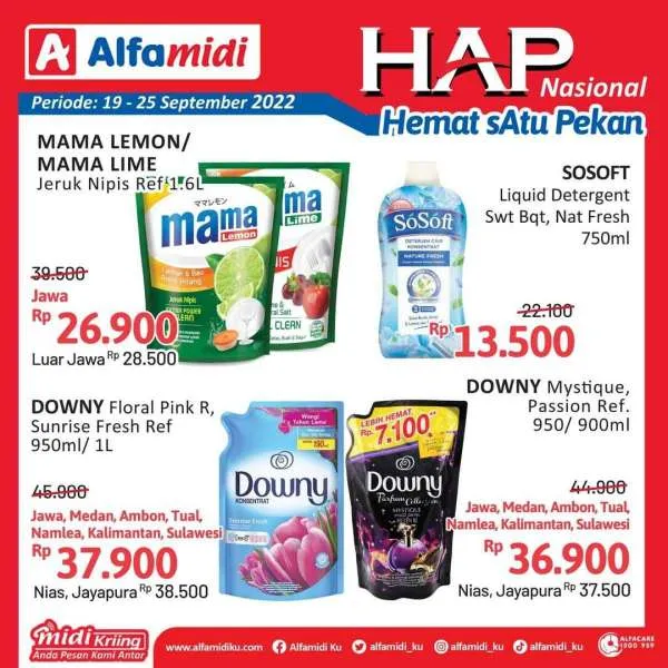 Promo Alfamidi Hemat Satu Pekan Periode 19-25 September 2022