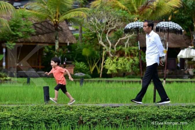Jokowi umumkan nama cucu ketiganya di Twitter 
