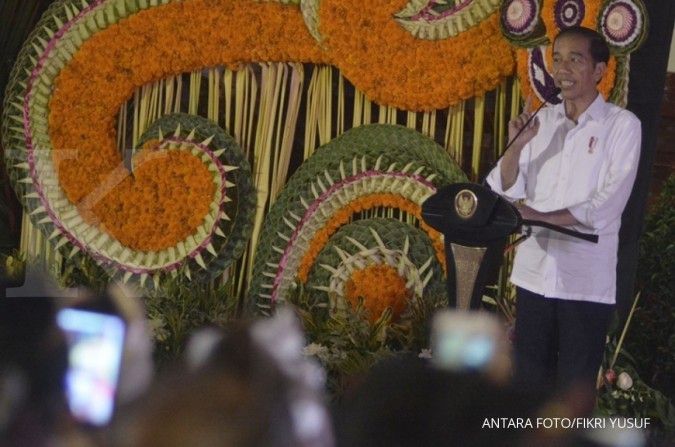 Jokowi optimistis raih elektabilitas di atas 55% pemilu 2019