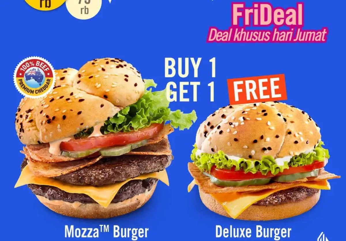 Jumat Hemat Pakai Promo A&W FriDeal Januari 2026, Buy 1 Get 1 Free Burger Spesial
