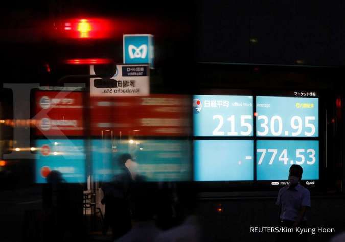 Bursa Asia berguguran menyusul Wall Street