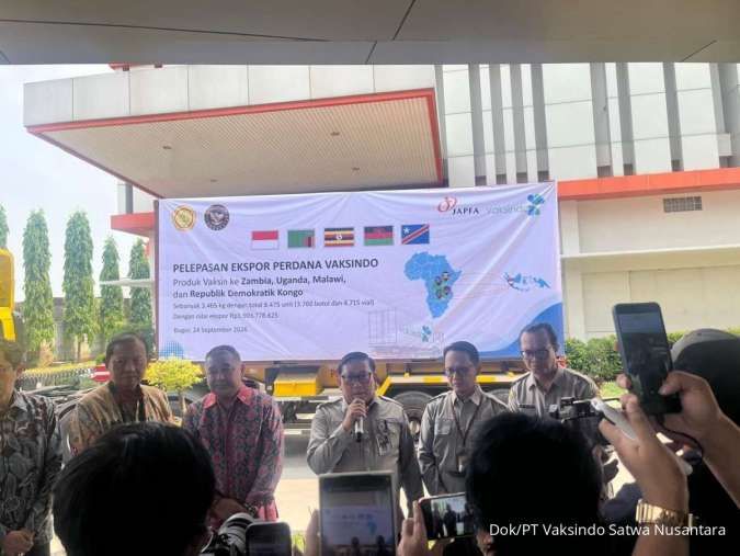 Vaksindo Satwa Nusantara Ekspor Vaksin Rp 1,9 Miliar ke Afrika