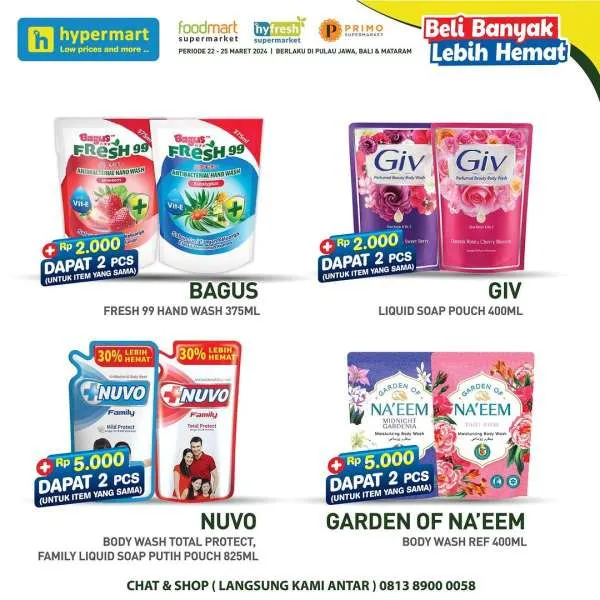 Promo Hypermart Beli Banyak Lebih Hemat Periode 22-25 Maret 2024