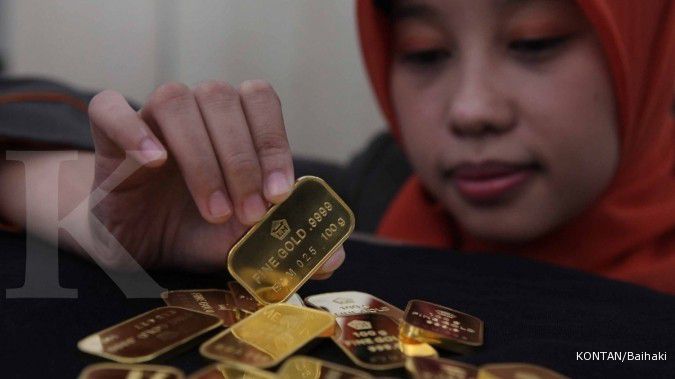 Harga emas Antam hari ini naik Rp 3.000 per gram