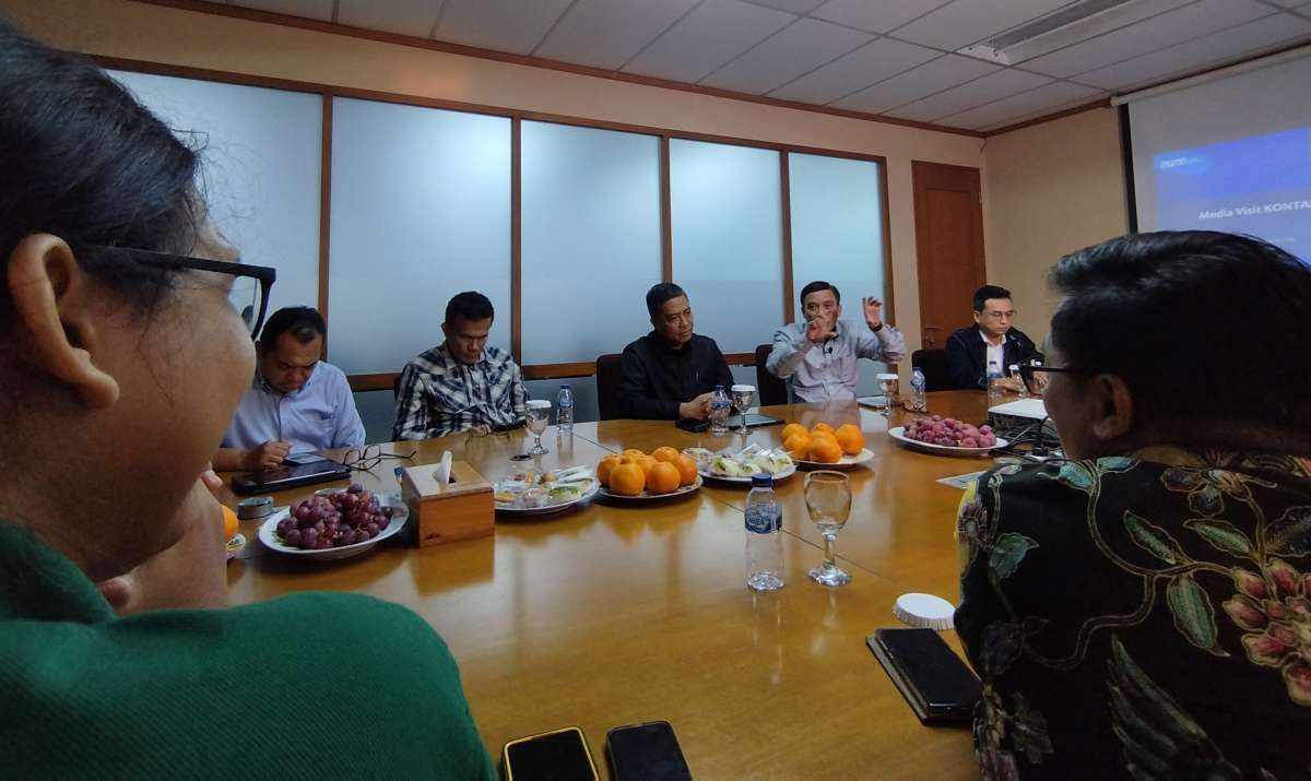 Jajaran Direksi BTN Kunjungi KONTAN