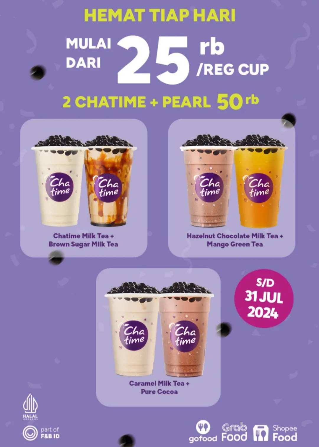 Chatime Hemat Tiap Hari
