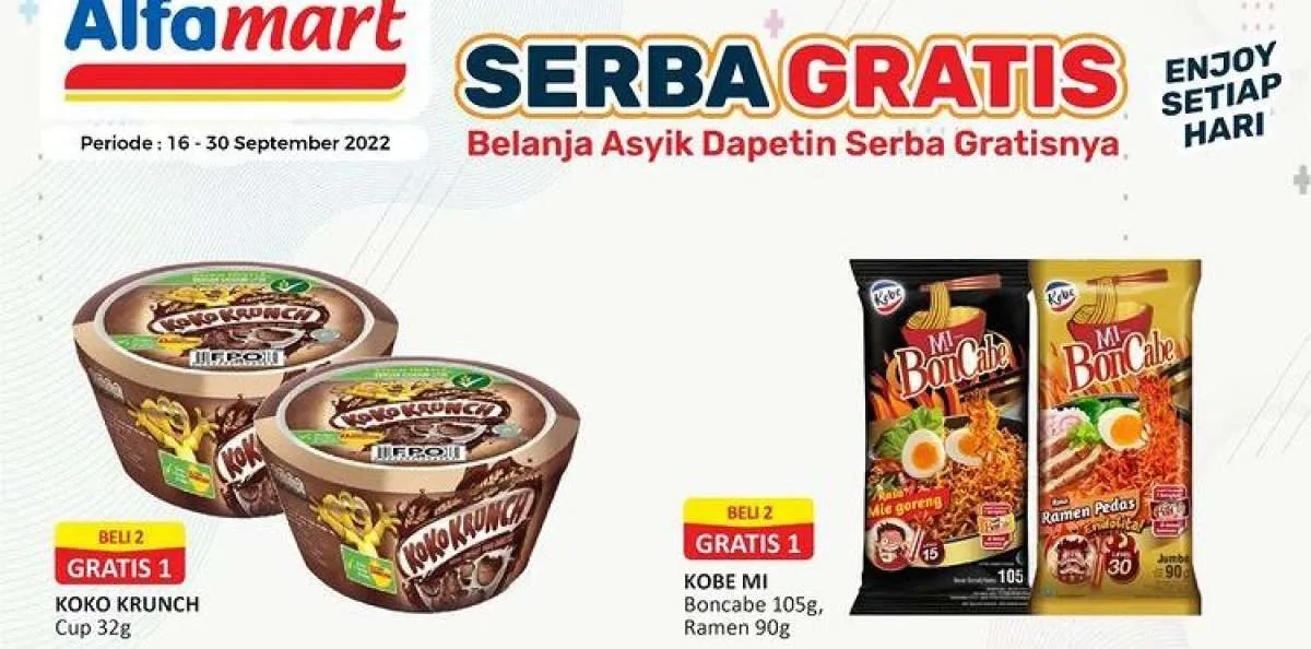 Promo Alfamart di 22 September 2022, Ini Katalog Potongan Harga Selengkapnya
