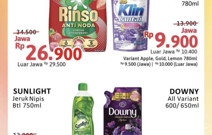 Promo Alfamidi Hemat Satu Pekan 15-21 September 2025, Sunlight Botol Cuma Rp 9.900