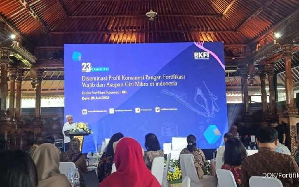  Wajib Fortifikasi Bantu Atasi Asupan Gizi Mikro di Indonesia 