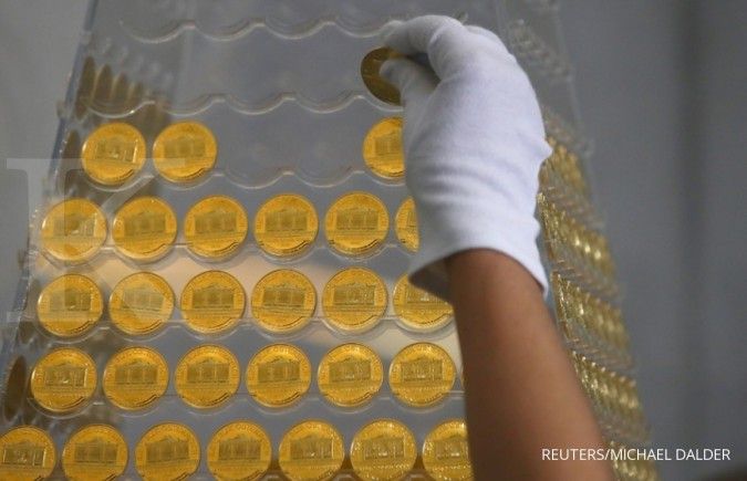 Jadi pilihan utama safe haven, harga emas bisa menyentuh US$ 1.600 per ons troi