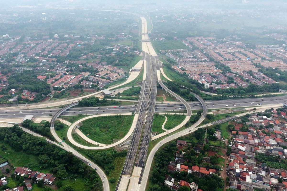 Jalan Tol Cimanggis-Cibitung seksi 1A siap beroperasi