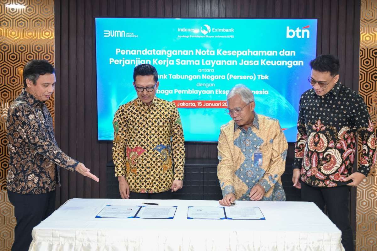 BTN Berkolaborasi dengan LPEI untuk Memperkuat Ekspor Nasional