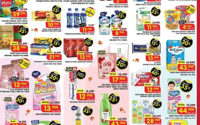 Promo Superindo Weekday 26-29 Mei 2025, Beli 1 Gratis 1 Nugget-Daging Slice