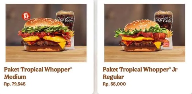 Promo Burger King Tropical Whopper